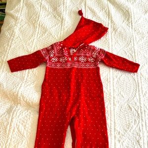 Hanna Andersson Sno Romper 2T